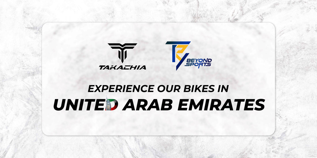 TAKACHIA® Launches in Dubai with Try Beyond Sports: Premium Folding Bikes Now in the UAE