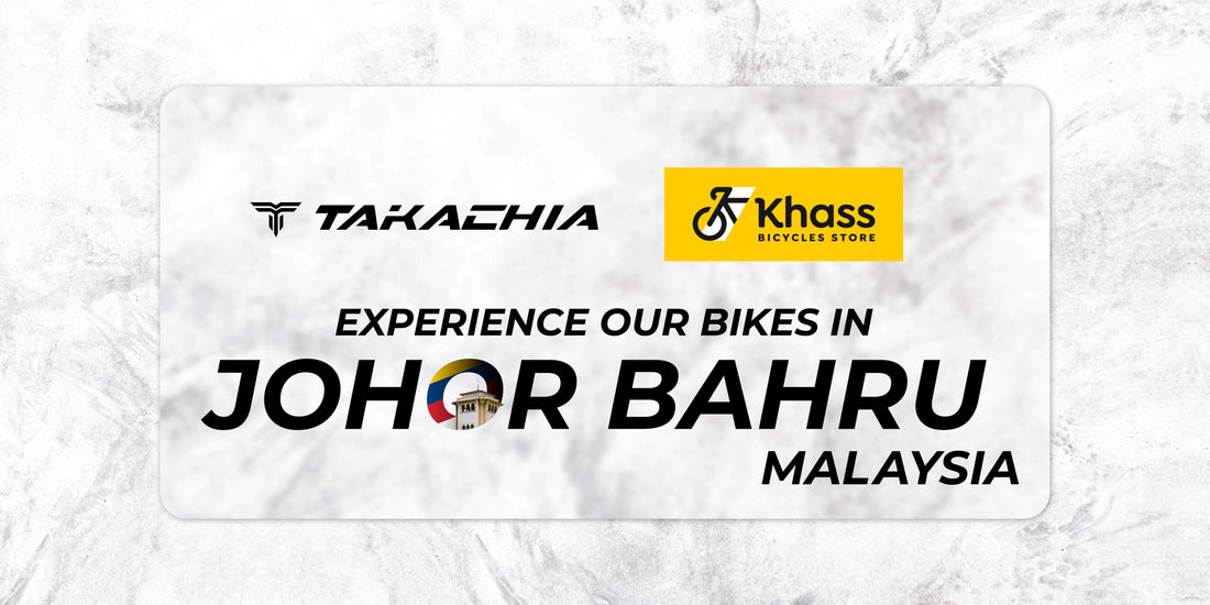 TAKACHIA® Now Available at Khass Bicycle — Your Go-To Folding Bike Destination in Johor Bahru
