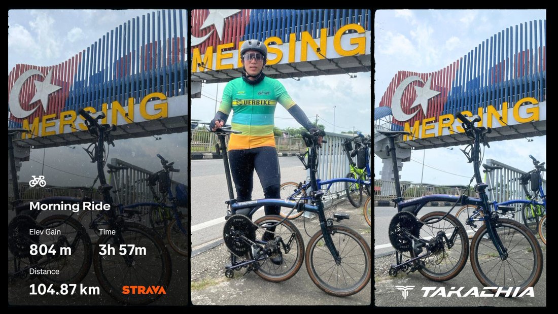 Riding Beyond Limits: JB to Mersing with the TAKACHIA TIIME SERIES A16