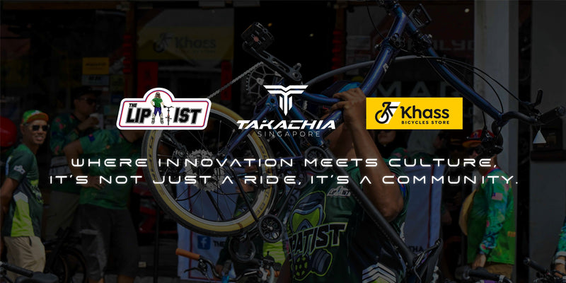 Celebrating Folding Bike Culture: TAKACHIA®, The Lipatist, and Khass Bicycle Join Forces in Johor Bahru