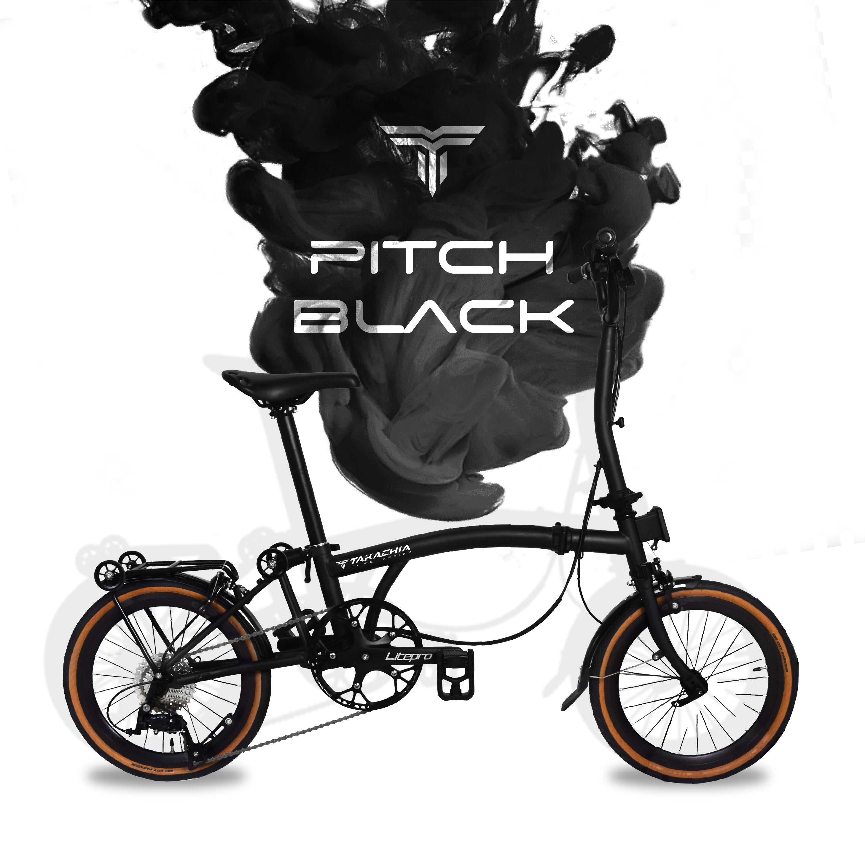 TAKACHIA® TIIME SERIES LIGHTEST TRIFOLD BIKE | 8KG+ ONLY